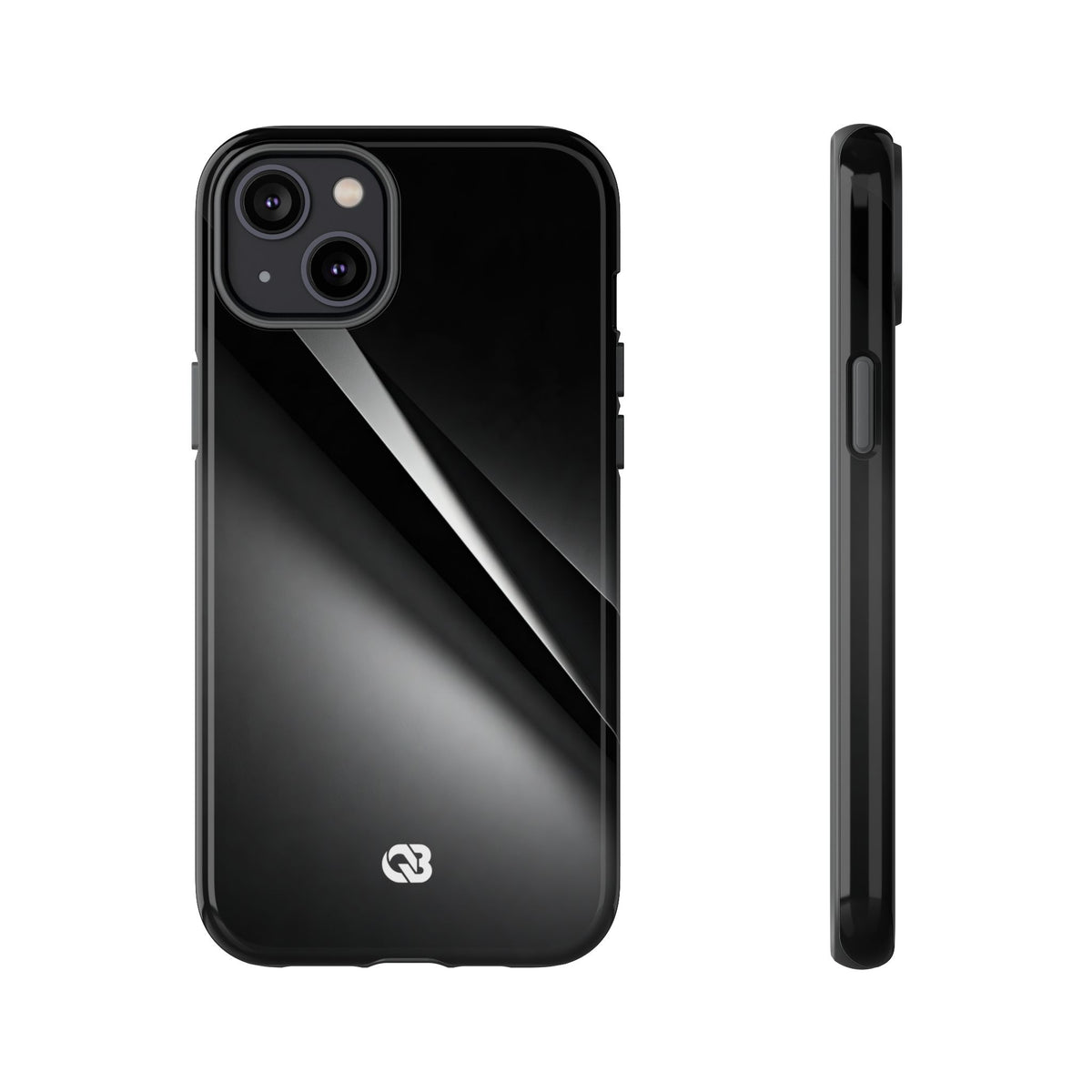 Obsidian Ridge · Tough Phone Case for iPhone · Black