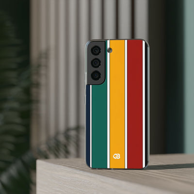 Retro Racing Bars · Soft Phone Case for Samsung