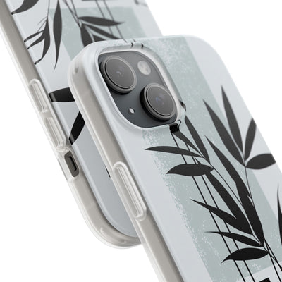 Grey Lite Phone Case for iPhone - Sage Bamboo Noir