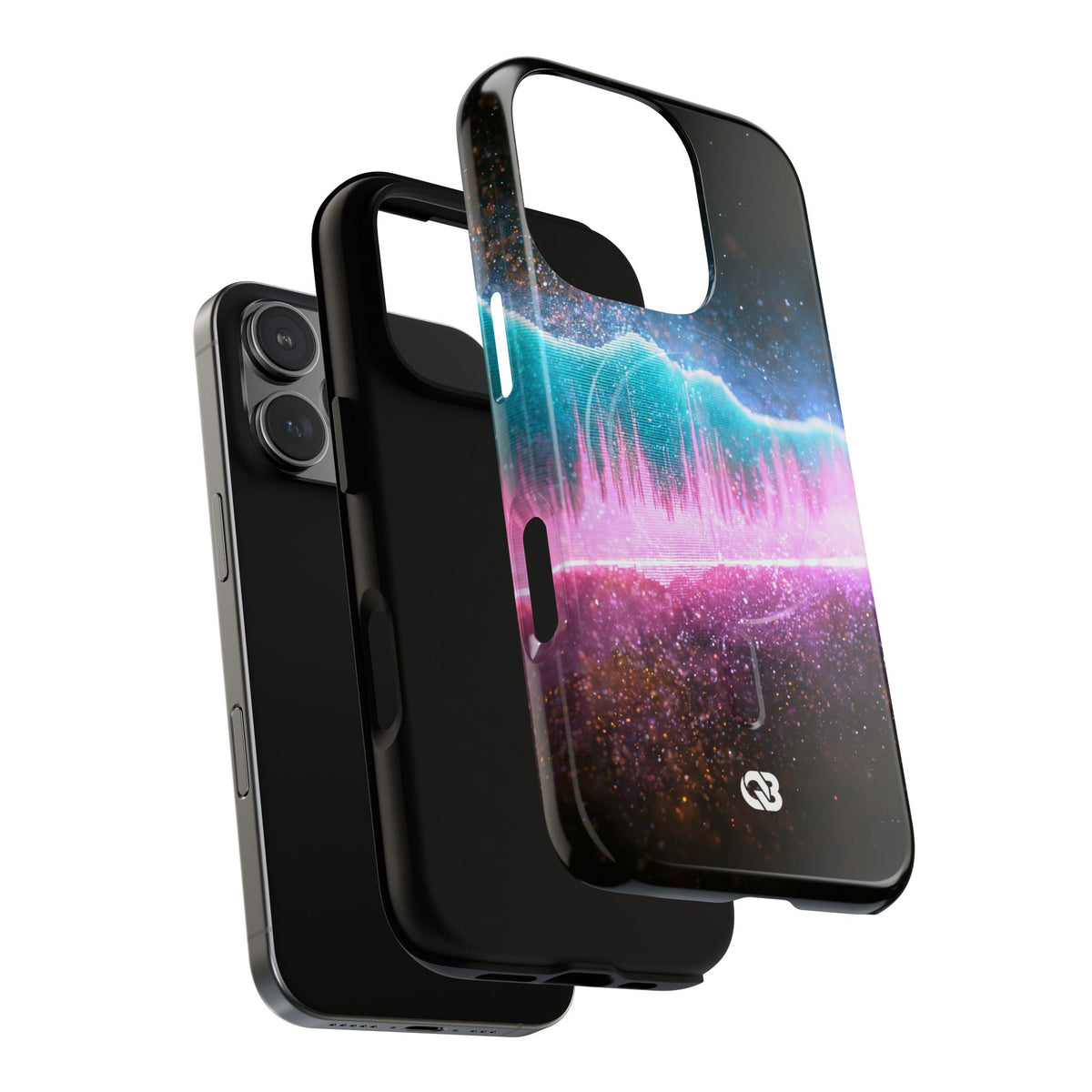 Digital Frequency · Tough 2.0 Magnetic Phone Case for iPhone · Pink