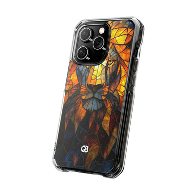 Amber Glass Lion · Impact Phone Case for iPhone · Magsafe