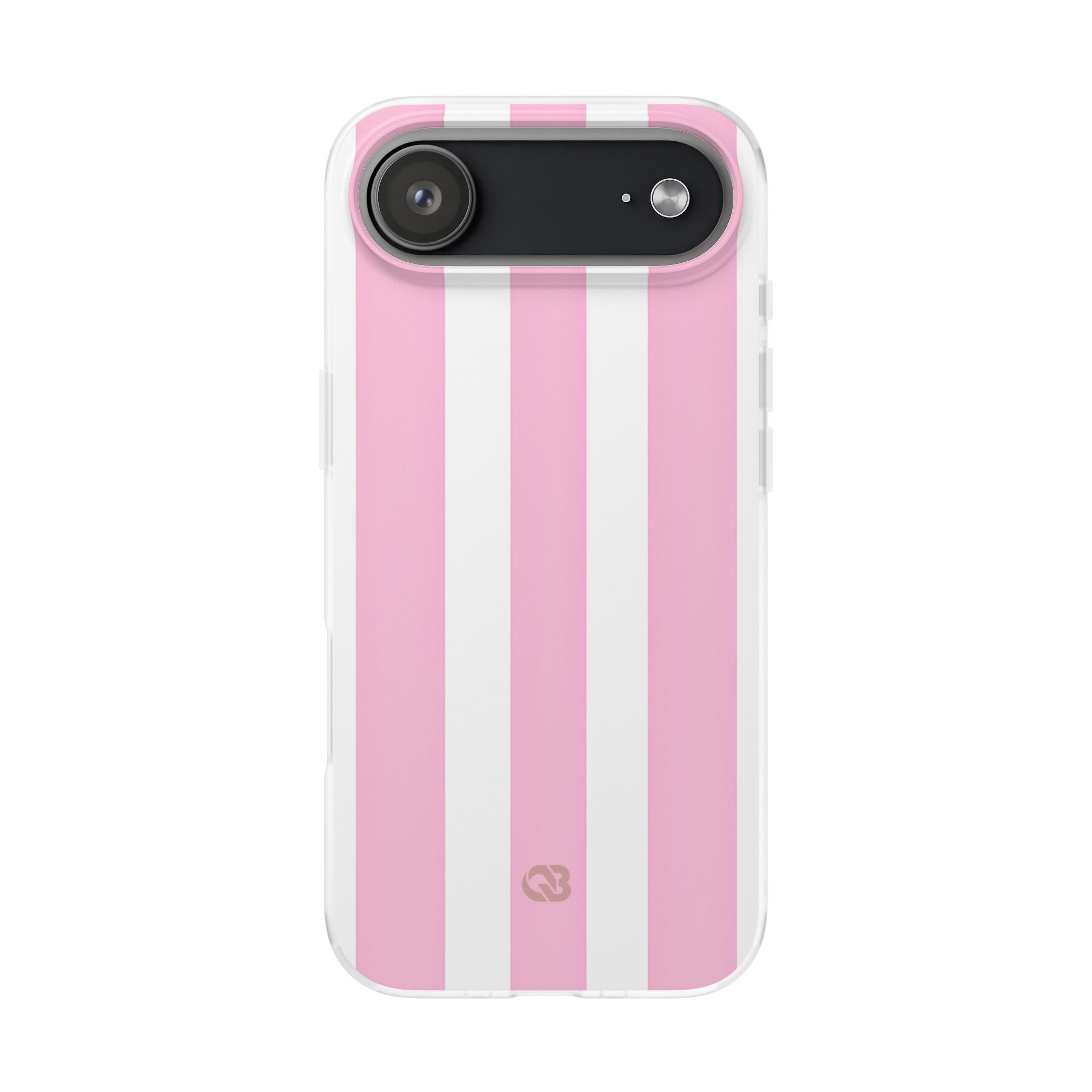 Soft Pink Stripe · Soft Phone Case for iPhone