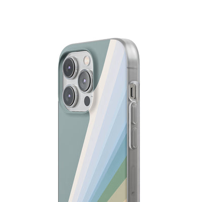 Green Lite Phone Case for iPhone - Sage Prism Beam