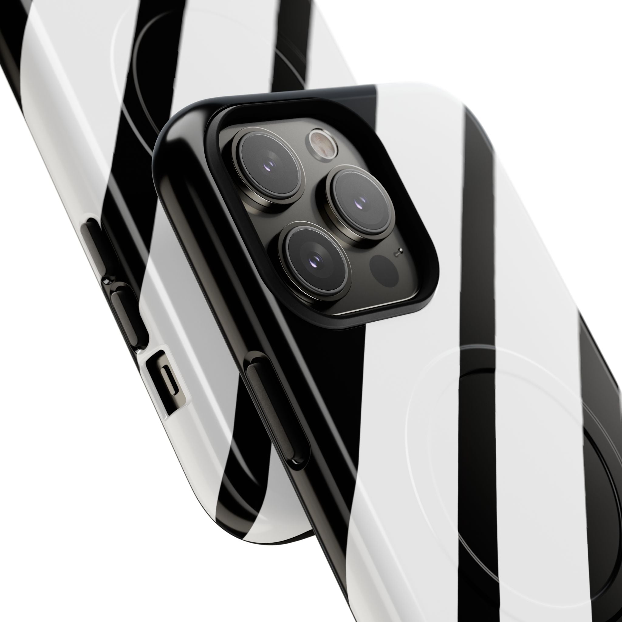Obsidian White Bars · Tough+ Phone Case for iPhone · Magsafe