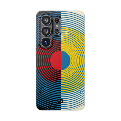 Blue Lite Phone Case for Samsung - Primary Circuit Orbit