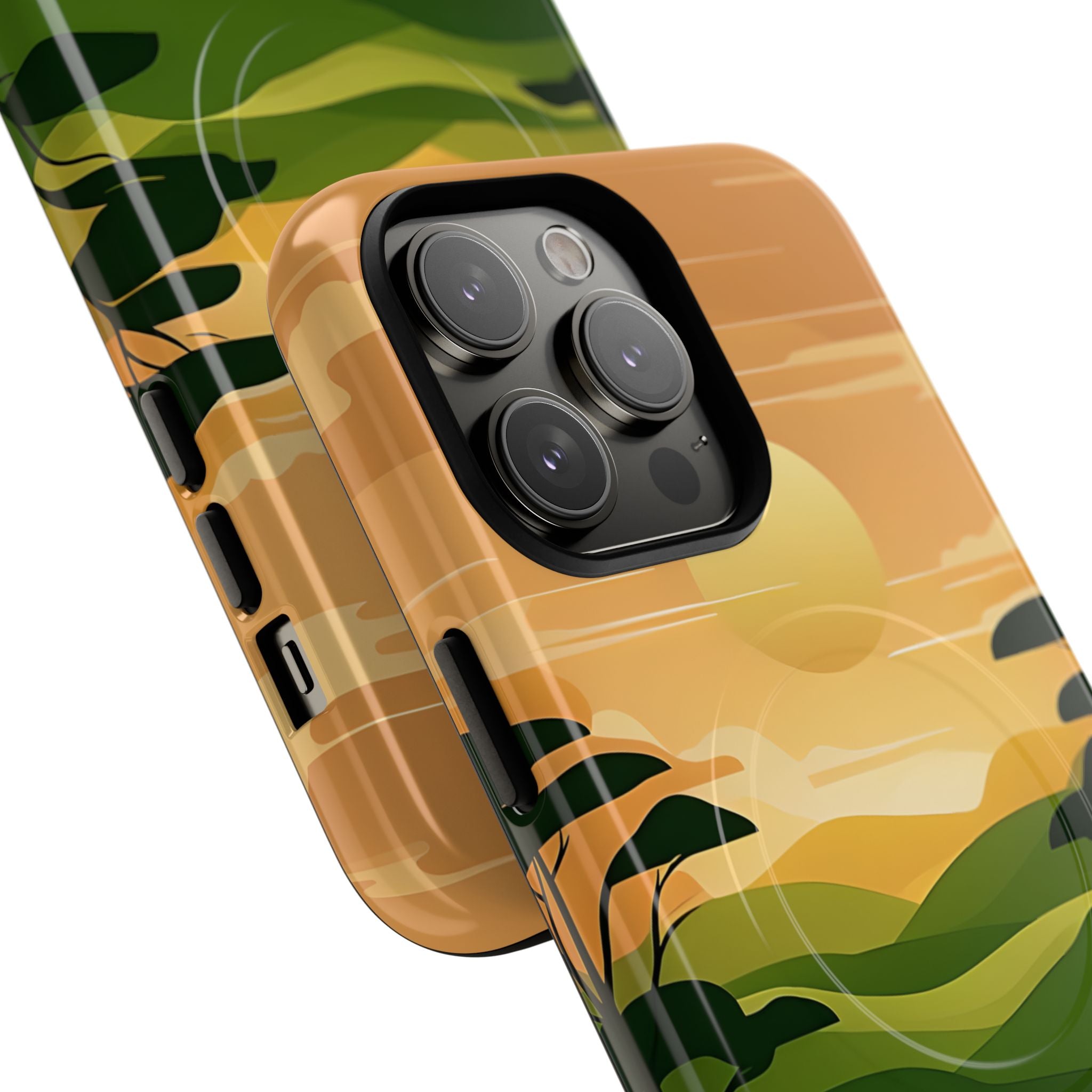 Verdant Horizon Sun · Tough+ Phone Case for iPhone · Magsafe