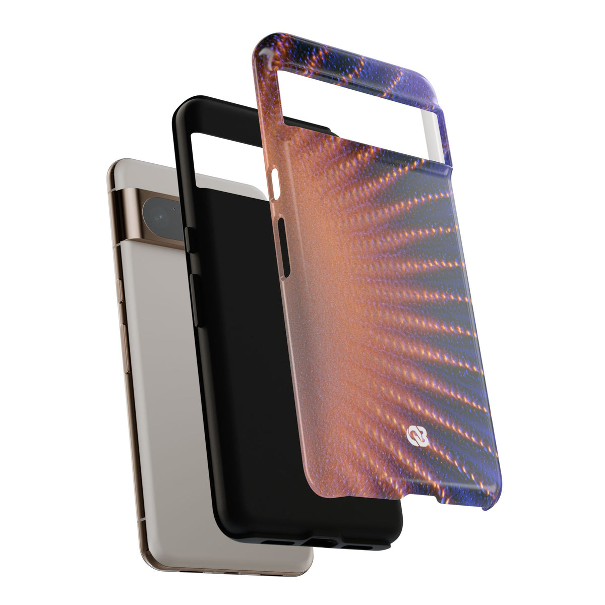 Luminous Aura Burst · Tough Phone Case for Pixel ·  Blue