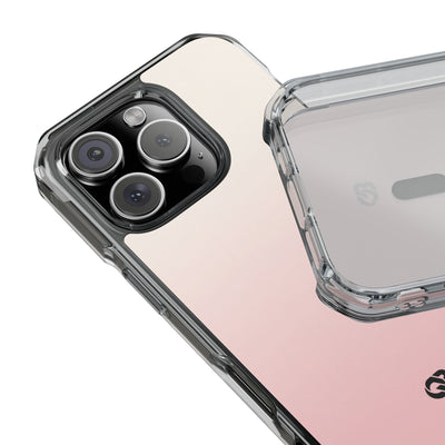 Blush Horizon · Clear Impact Magnetic Phone Case for iPhone ·  Pink