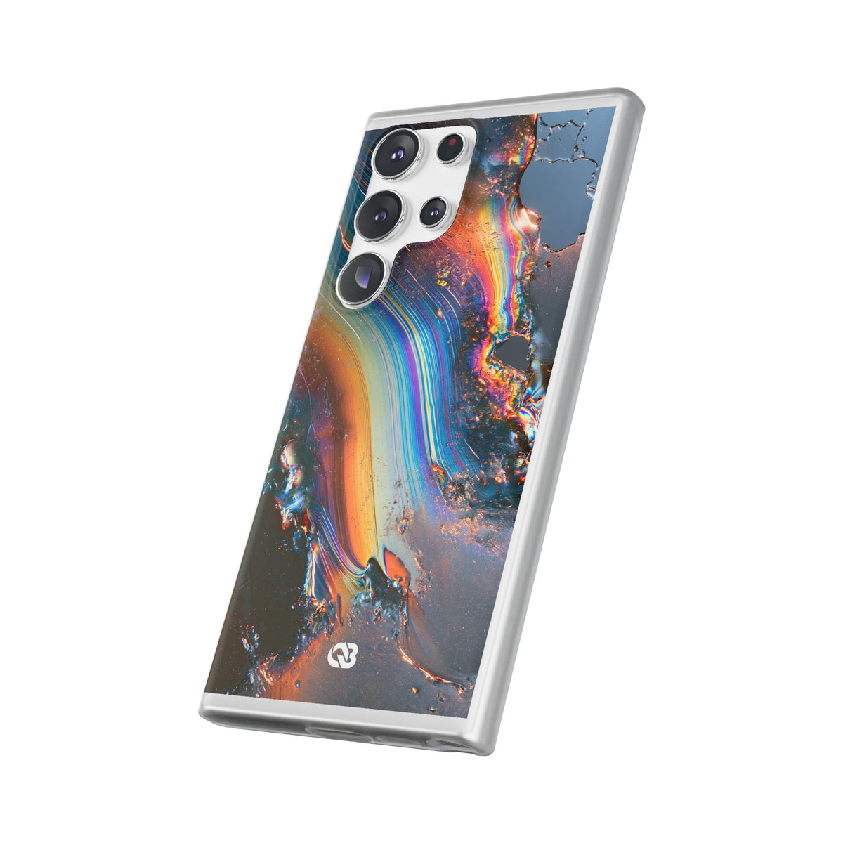 Prismatic Aura Flow · Lite Phone Case for Samsung · Blue