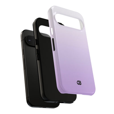 Purple Tough Phone Case for Google Pixel - Frosted Lavender Fade