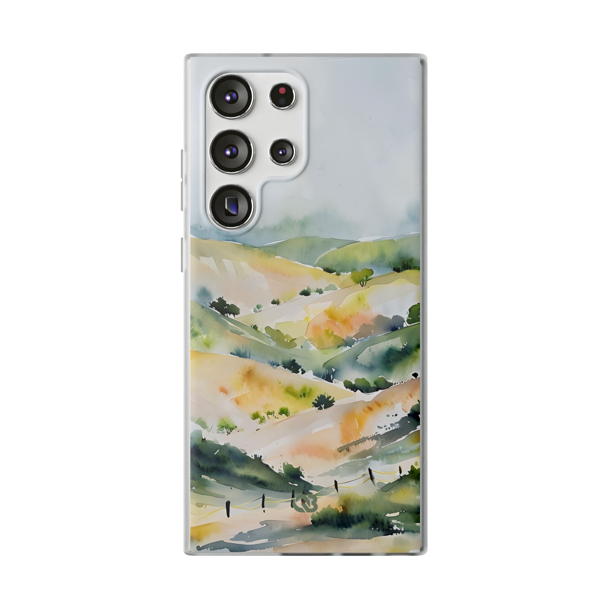 Verdant Mist Valleys · Soft Custodia per Samsung