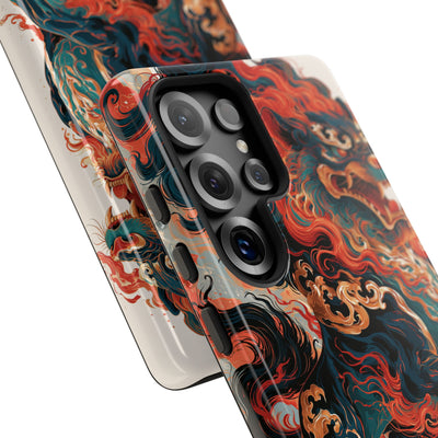 Imperial Shishi · Tough Phone Case for Samsung · Teal