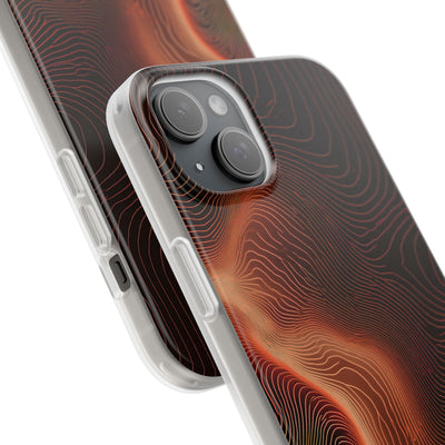 Caldera Ridge · Lite Phone Case for iPhone ·  Orange
