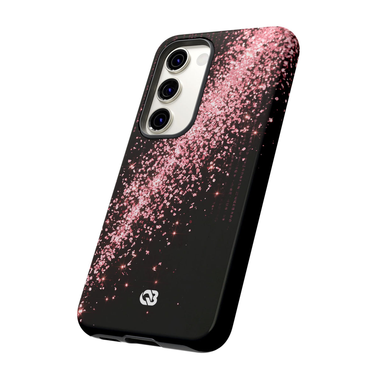 Rose Digital Cascade · Tough Phone Case for Samsung · Pink