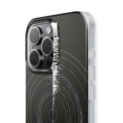Black Lite Phone Case for iPhone - Obsidian Orbital Signal