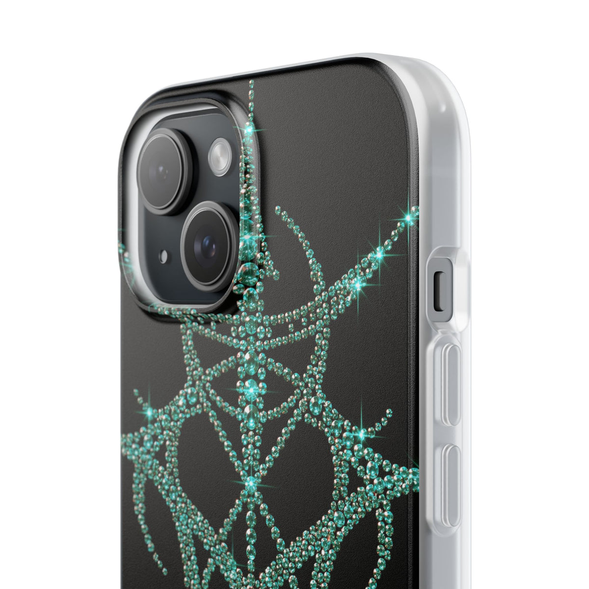 Teal Cyber Sigil · Lite Phone Case for iPhone ·  Teal