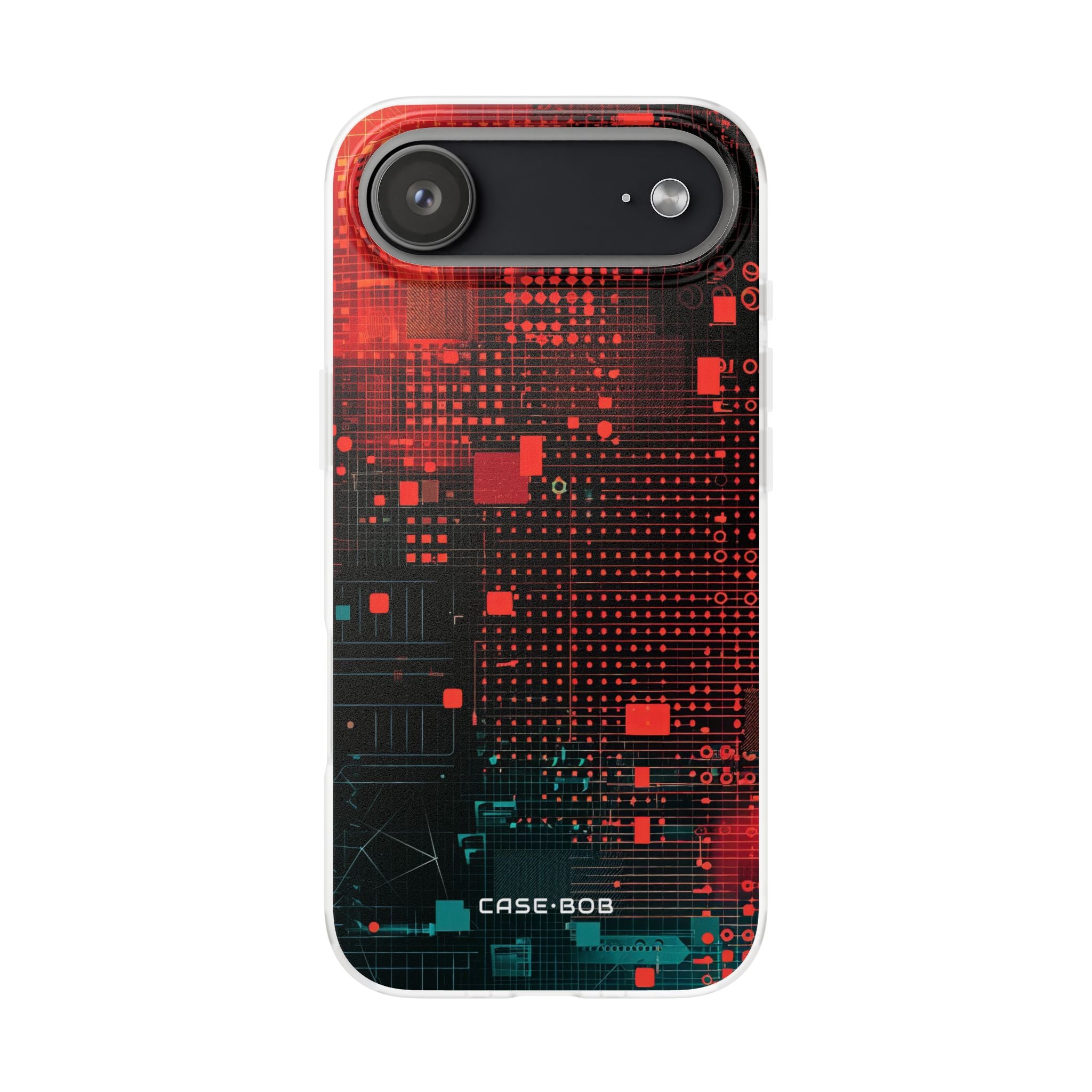 Grid Fusion iPhone 17 Air Case - Soft - CASE•BOB