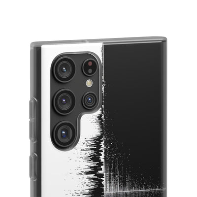 Black Lite Phone Case for Samsung - Static Signal Split