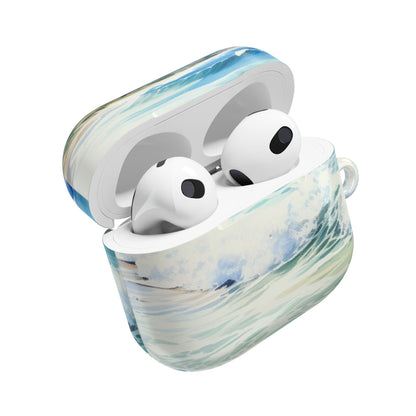 Foaming Blue Waves - AirPods Case