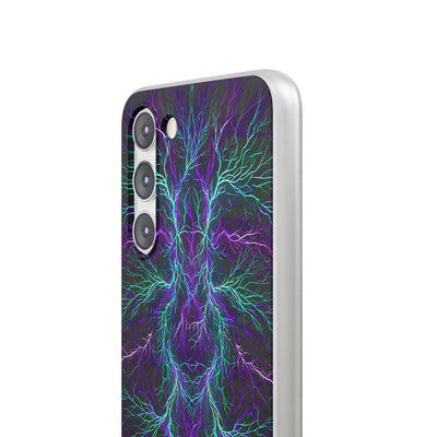 Electric Plasma Arbor · Lite Phone Case for Samsung · Purple