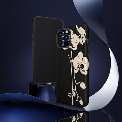 Nocturne Orchid · Tough Phone Case for iPhone · Black