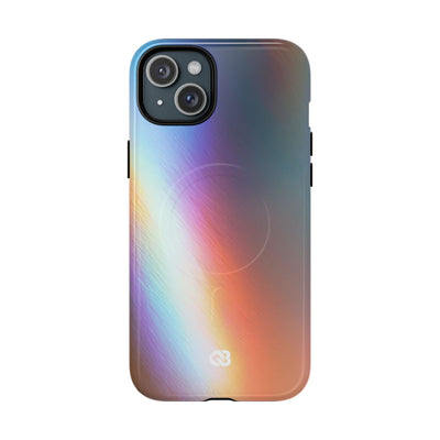 Prismatic Ray · Tough 2.0 Magnetic Phone Case for iPhone · Blue