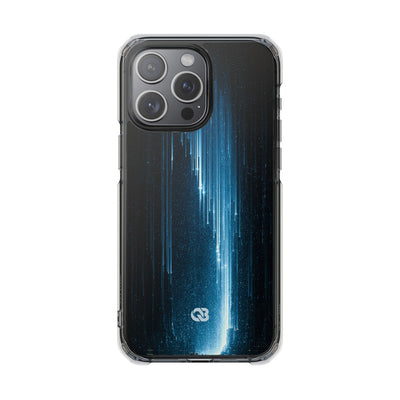 Nocturnal Cascade · Clear Impact Magnetic Phone Case for iPhone ·  Black