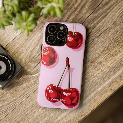 Glossy Cherry Burst iPhone 16 Pro Max Case - Tough - CASE•BOB