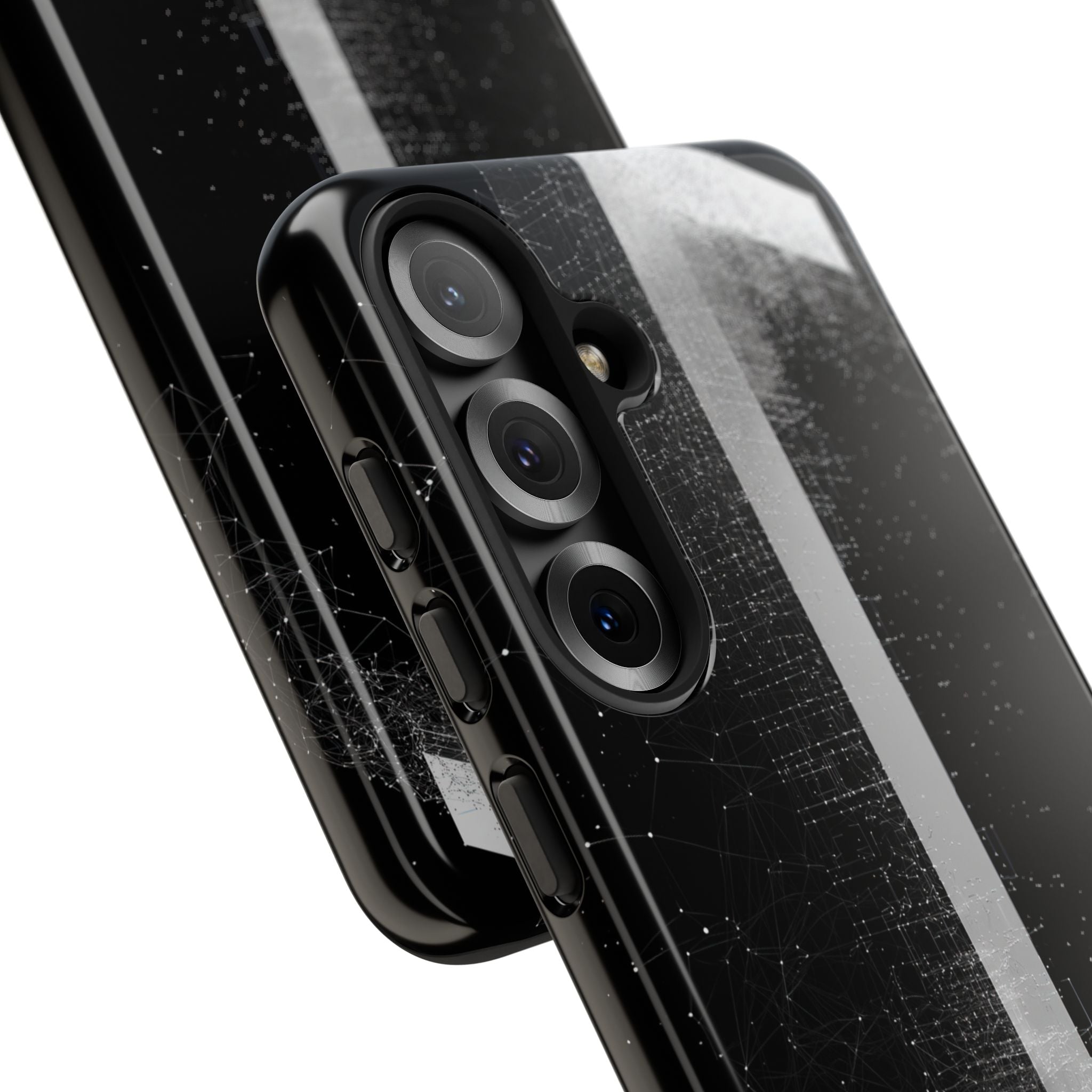 Black Tough Phone Case for Samsung - Vector Core Monolith