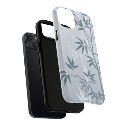 Blue Tough 2.0 Magsafe Phone Case for iPhone - Slate Bamboo Shadow