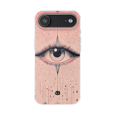 Obsidian Cosmic Gaze · Soft Phone Case for iPhone
