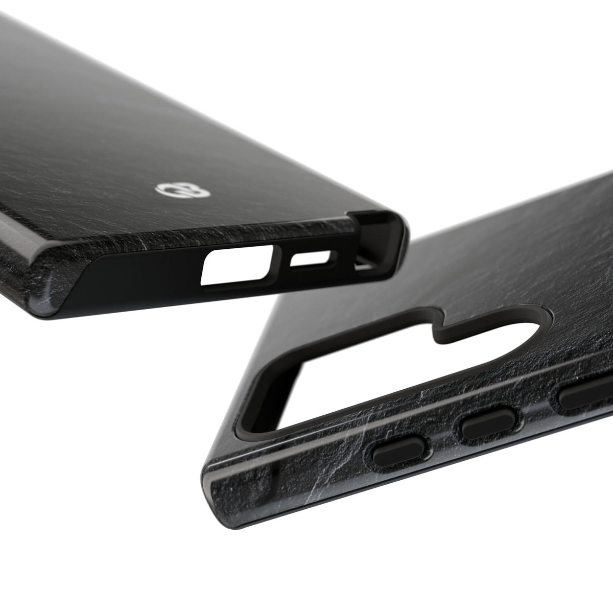 Obsidian Slate · Tough Phone Case for Samsung · Black