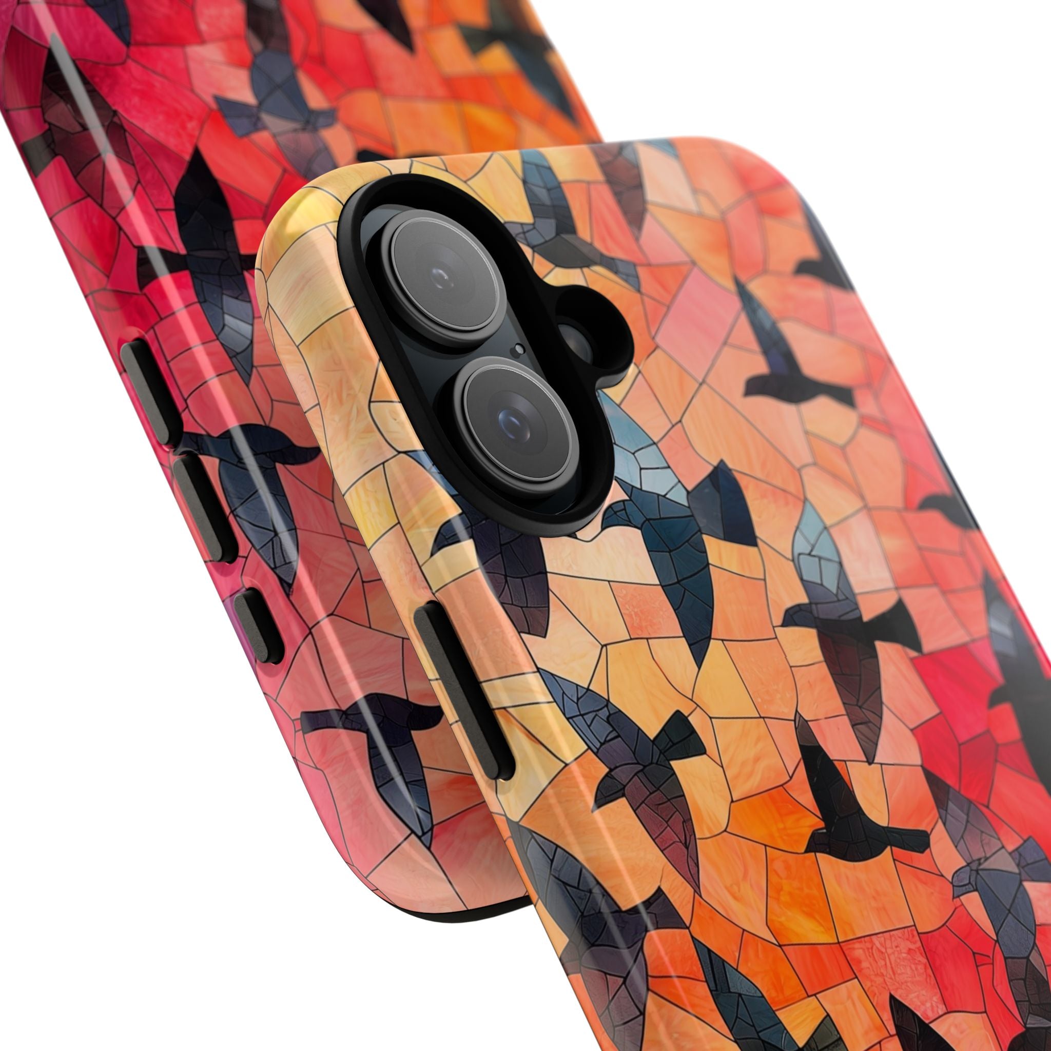 Ember Mosaic Wings · Tough Phone Case for iPhone