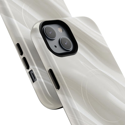Liquid Enamel Fold · Tough 2.0 Magnetic Phone Case for iPhone · White