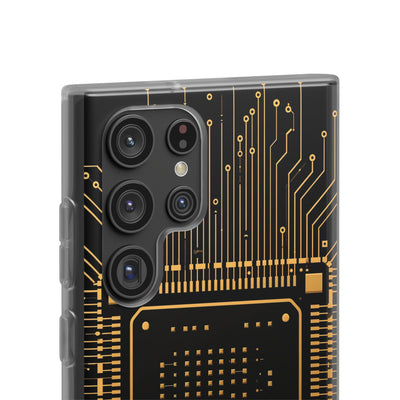 Gold Lite Phone Case for Samsung - Cyber Gold Processor