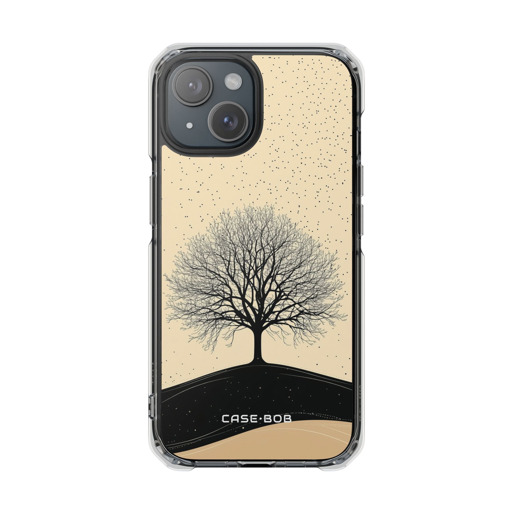 Black Branch Silhouette iPhone 15 Case - Impact