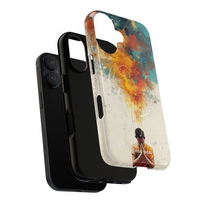Meditatieve Gloed iPhone 16 Cover - Tough+
