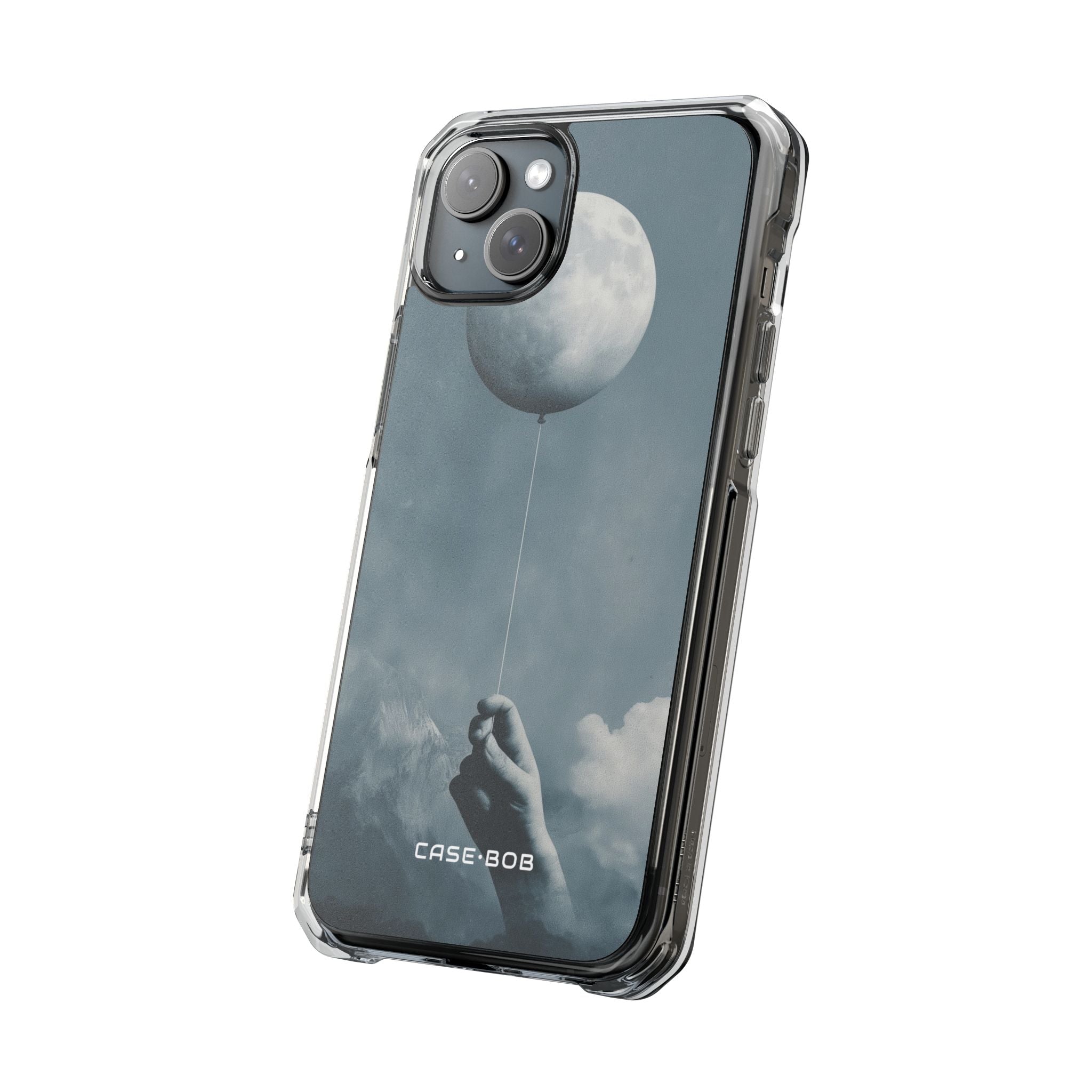 Moon Balloon iPhone 15 Plus Case - Impact