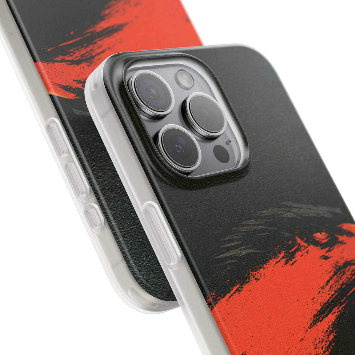 Crimson Raptor Noir · Lite Phone Case for iPhone ·  Black