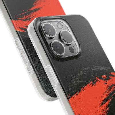 Crimson Raptor Noir · Lite Phone Case for iPhone ·  Black
