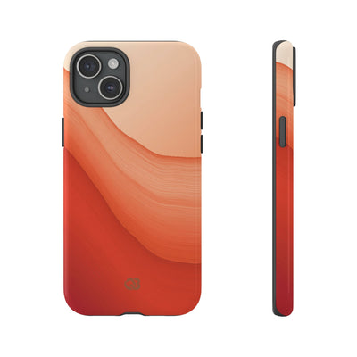 Terracotta Flow · Tough Phone Case for iPhone · Orange
