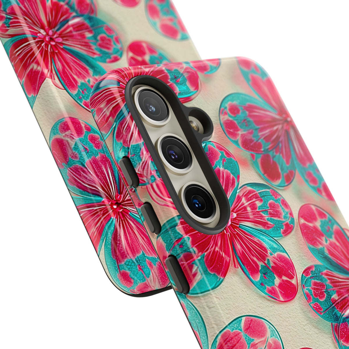 Lucite Jelly Bloom · Tough Phone Case for Samsung · Pink