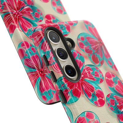 Lucite Jelly Bloom · Tough Phone Case for Samsung · Pink