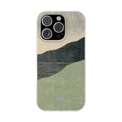 Green Lite Phone Case for iPhone - Moss Ridge Grain