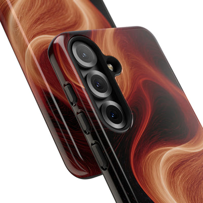 Solar Ember Flow · Tough Phone Case for Samsung · Orange