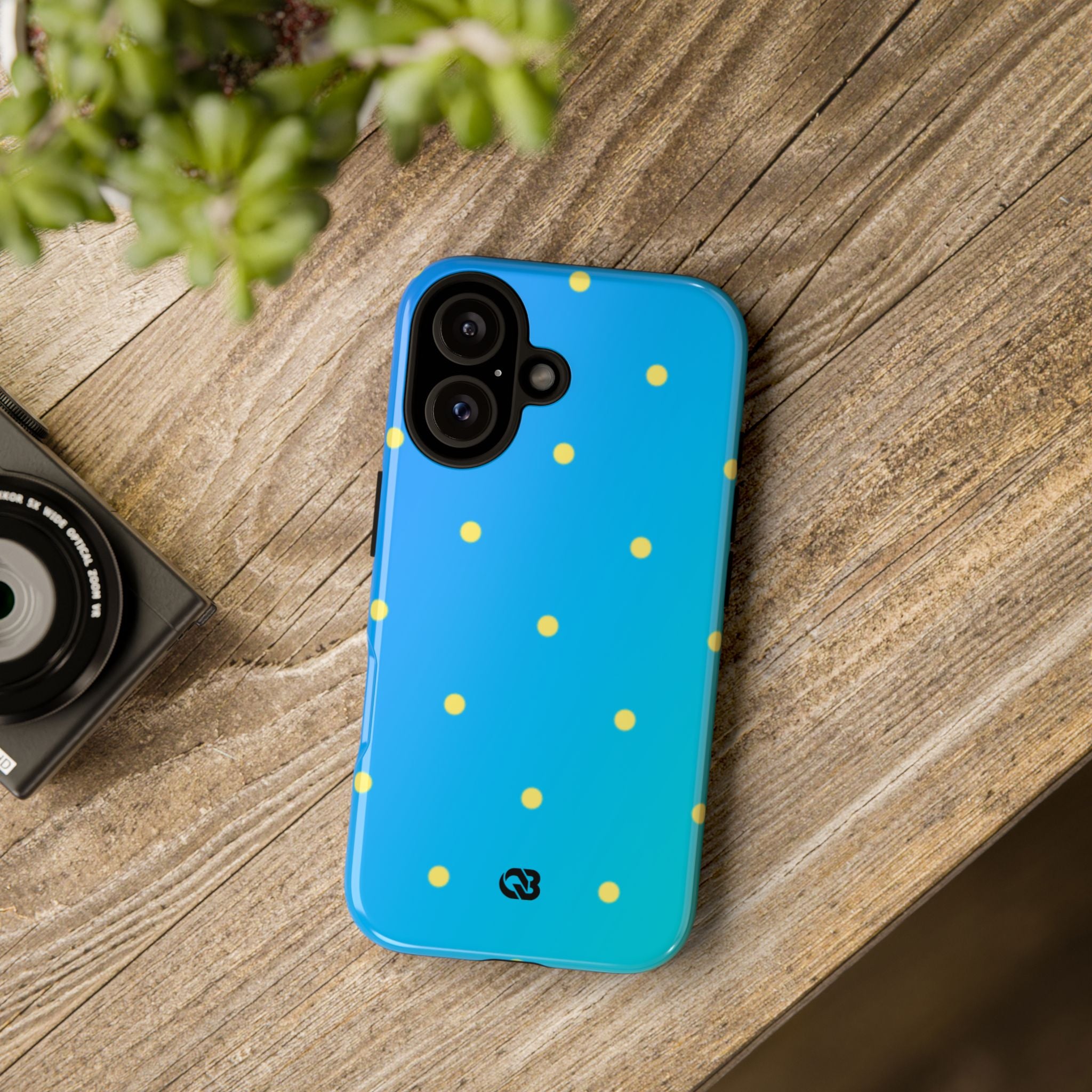 Cyan Sun Dots · Tough