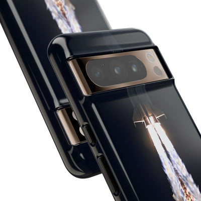 Obsidian Rocket Ascent · Tough Coque de téléphone pour Google Pixel