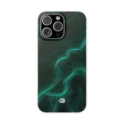 Emerald Topo Ridge · Lite Phone Case for iPhone ·  Green