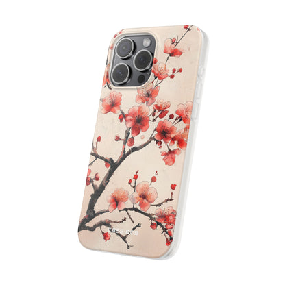 Blossom Shadow iPhone 15 Pro Max Case - Soft