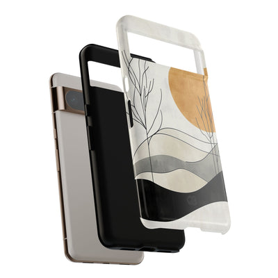 Burnt Horizon Lines · Tough Phone Case for Google Pixel
